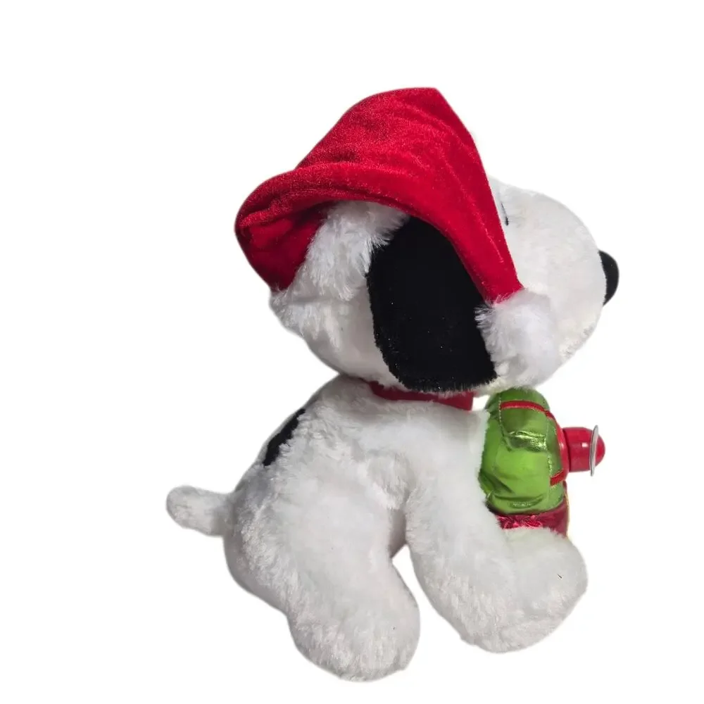 Peanuts Animated Lights Sound Musical Motion Snoopy Christmas Plush Works 11
